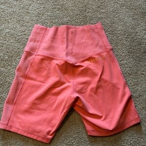 Pink ptula shorts